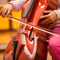 Child Playing Cello